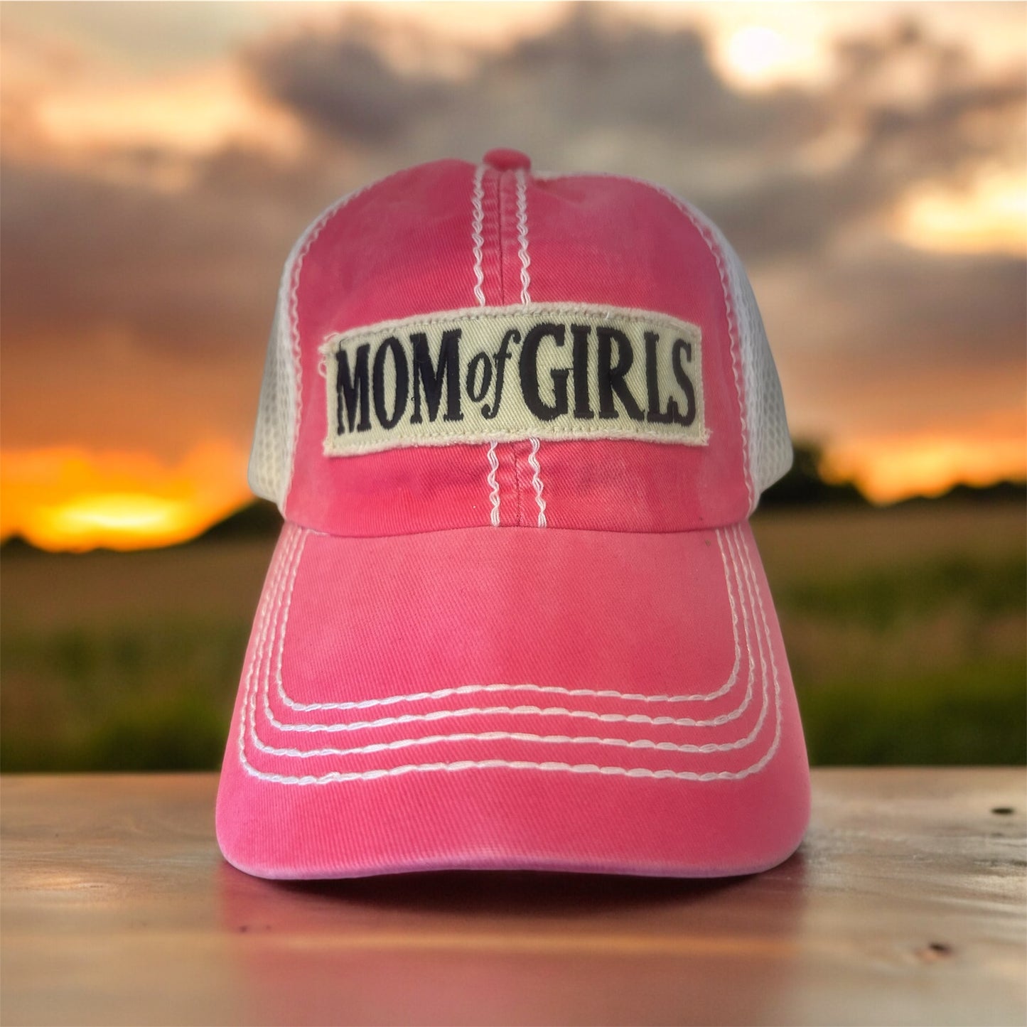 Mom Of Girls Hat