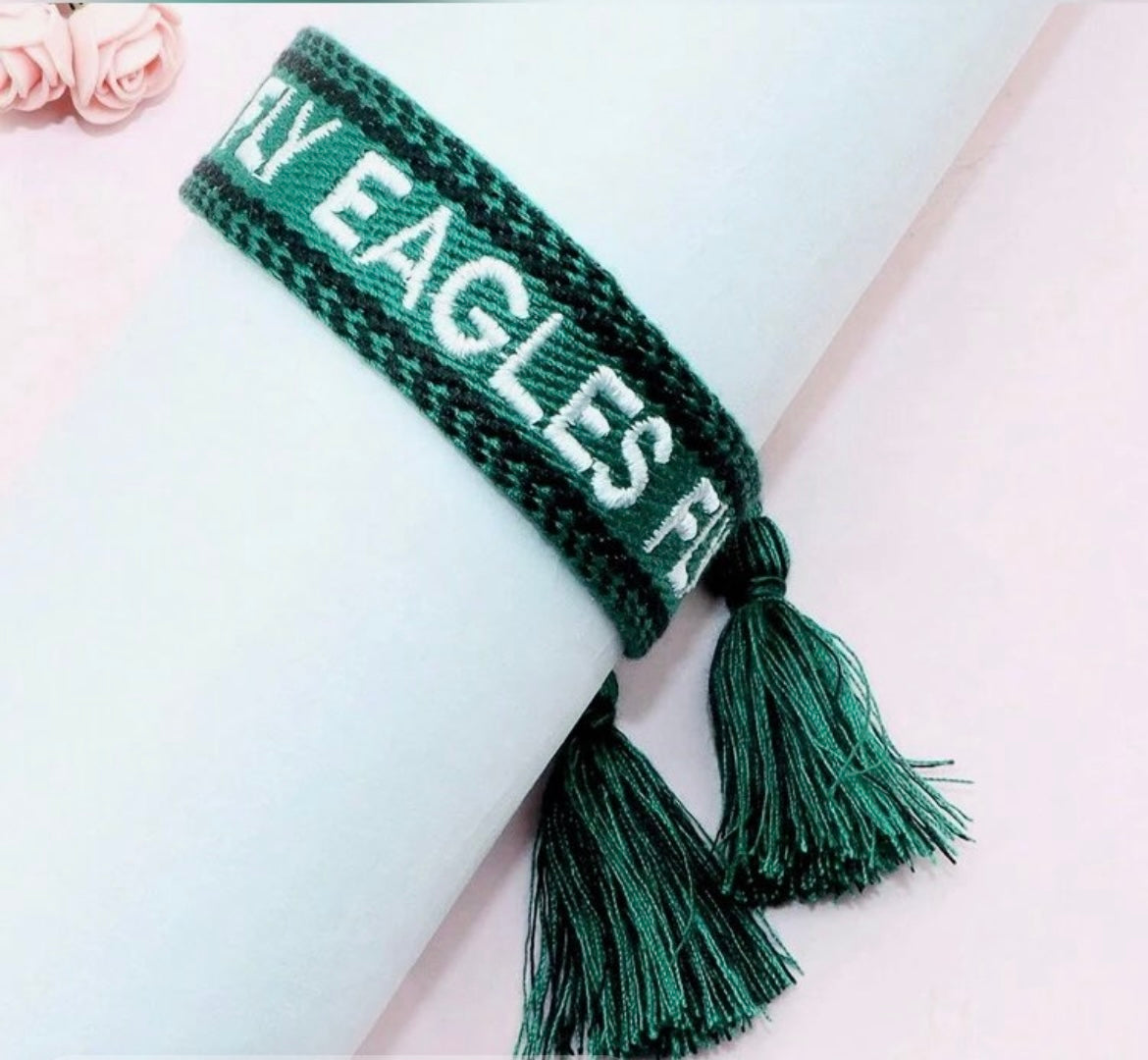 Threaded Team Adjustable Bracelet