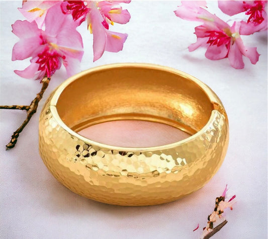 Hammered Bangle