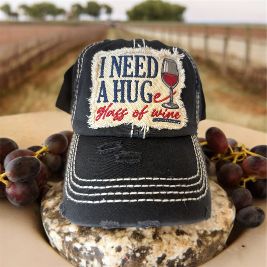 Hug Or Wine Or Both Hat