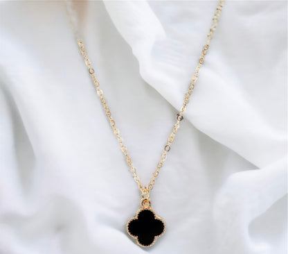 Quatrefoil Pendant Necklace