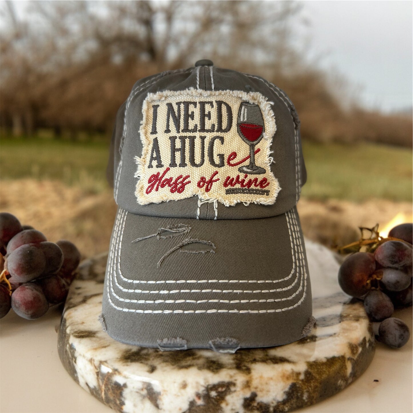 Hug Or Wine Or Both Hat