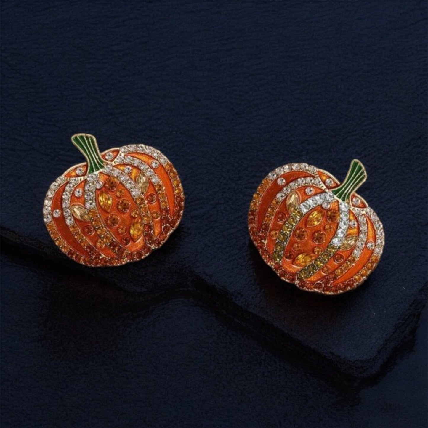 Rhinestone Pumpkins