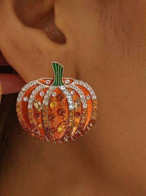 Rhinestone Pumpkins