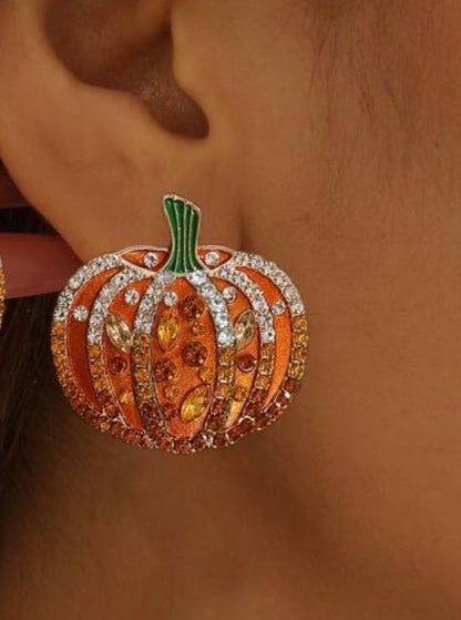 Rhinestone Pumpkins