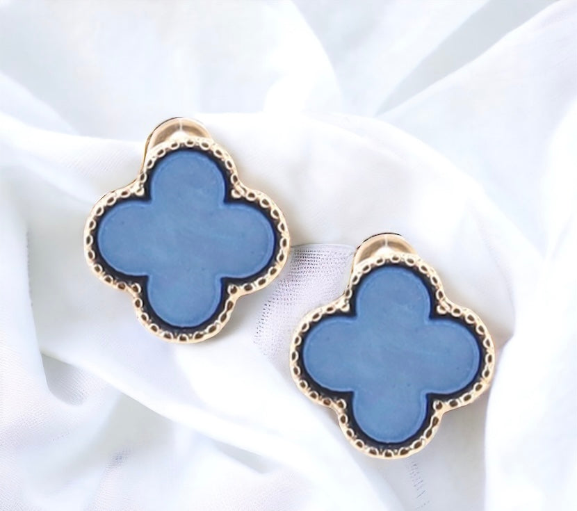 Quatrefoil Earrings