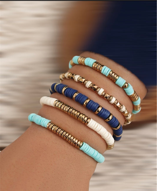 Ocean Blue Stacker Set