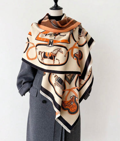 Equestrian Shawl