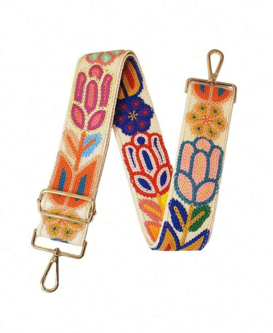 Embroidered Bag Stap