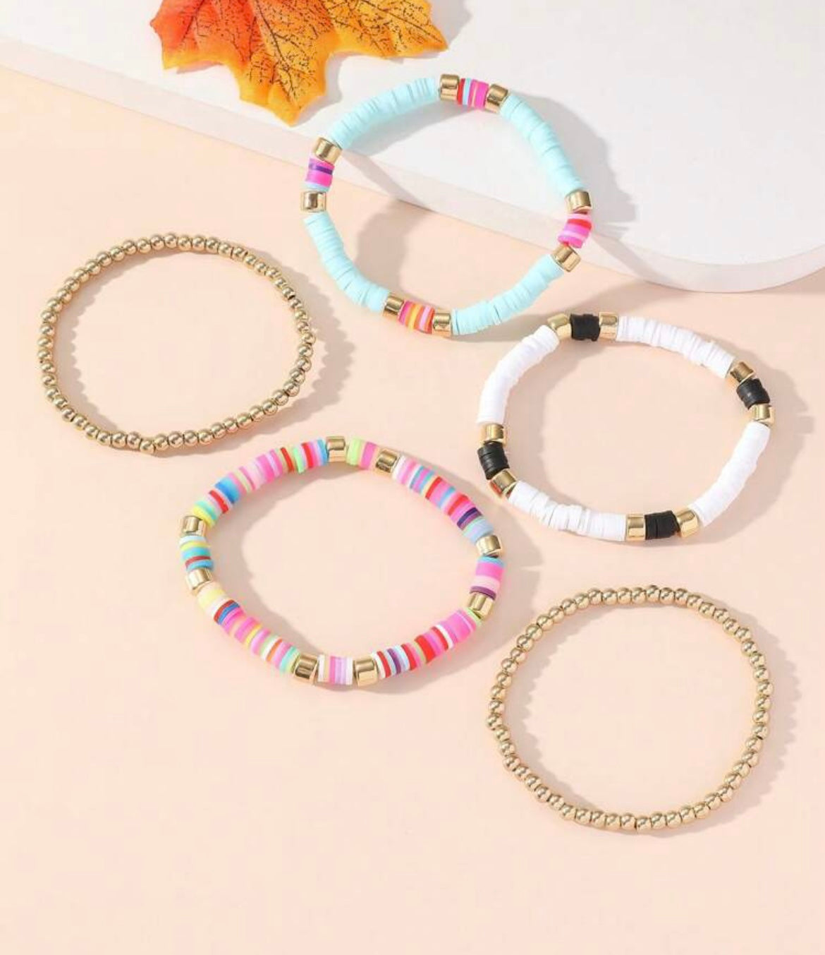 Colorful 5 Stacker Set