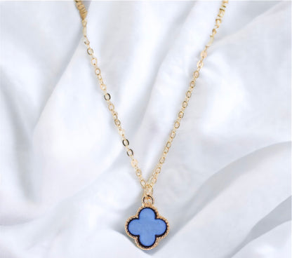 Quatrefoil Pendant Necklace